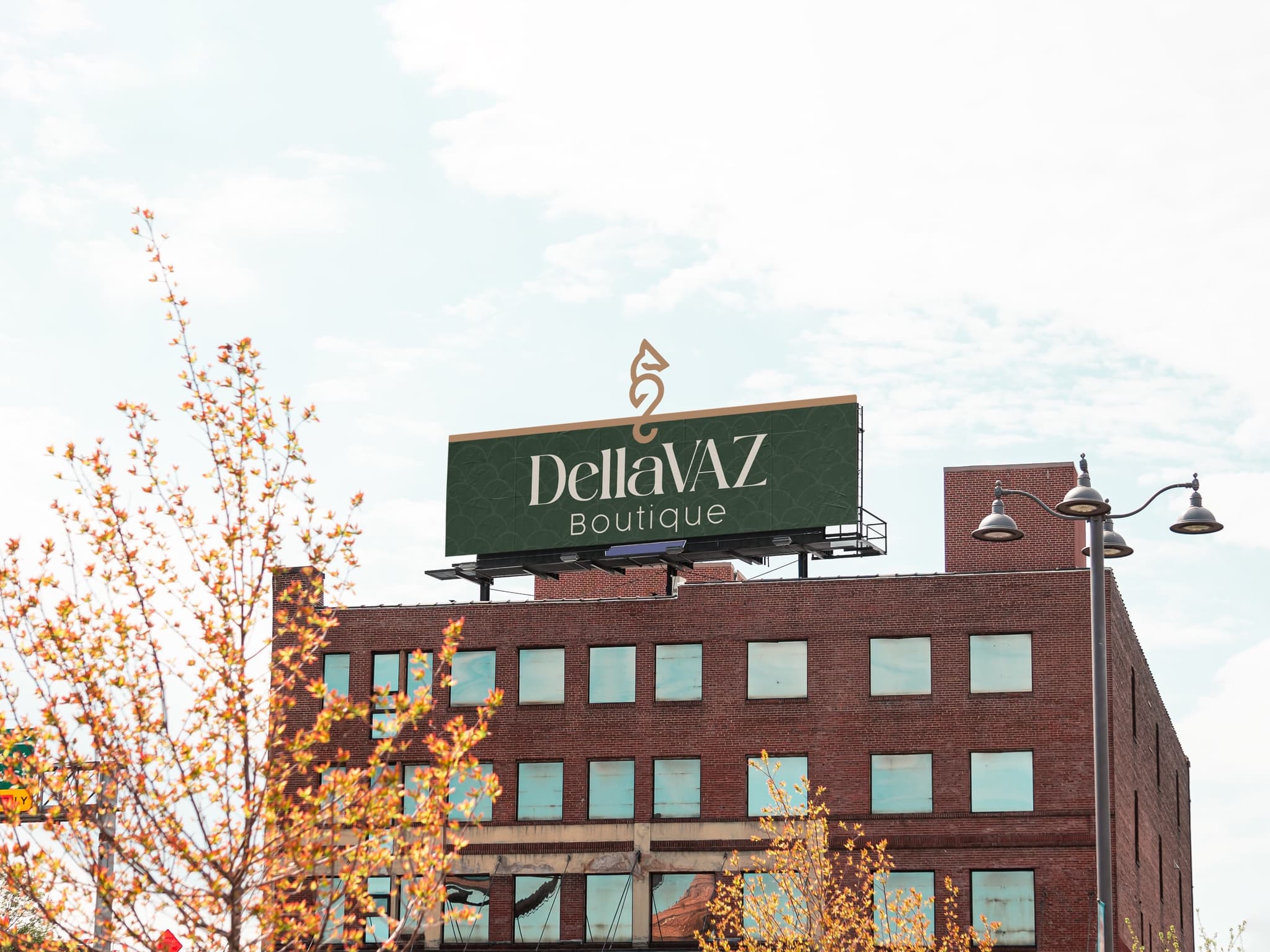 Aplicação da marca Dellavaz Boutique