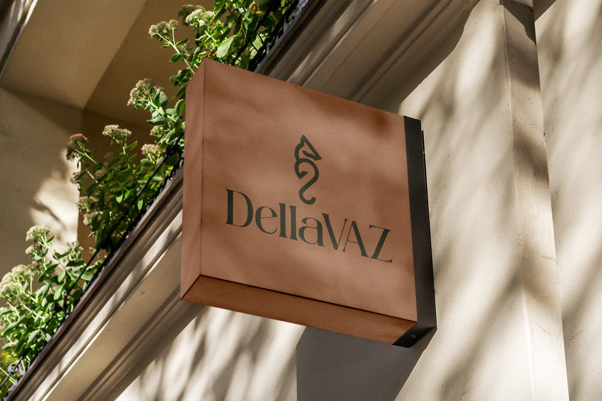 Outra aplicação da marca Dellavaz Boutique