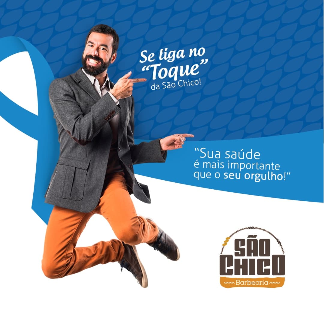 Peça de mídia social da São Chico Franquia