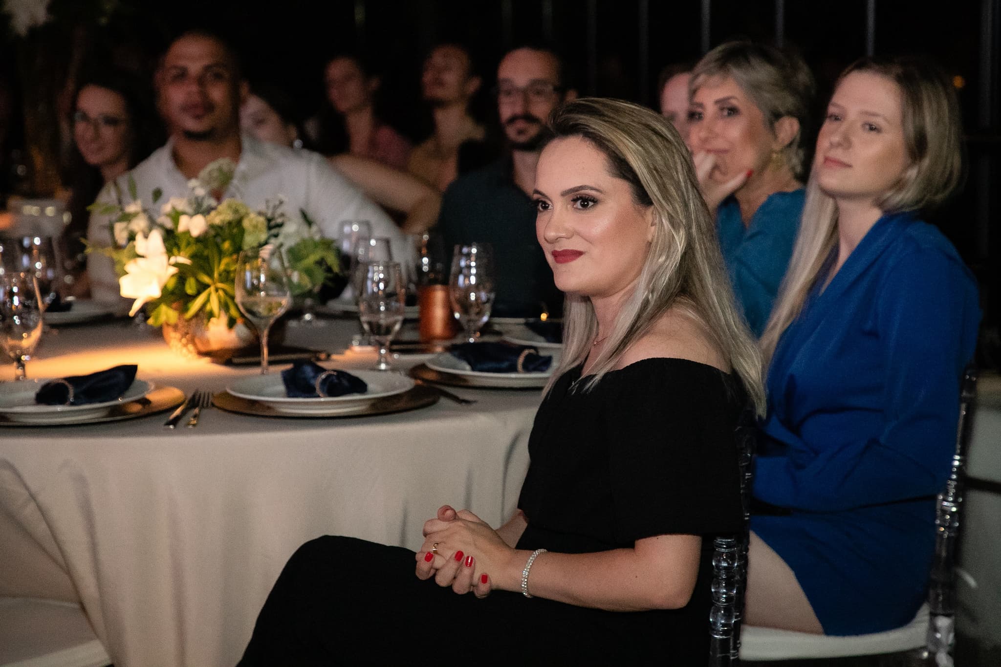 Momento da festa ZOOM Celebs